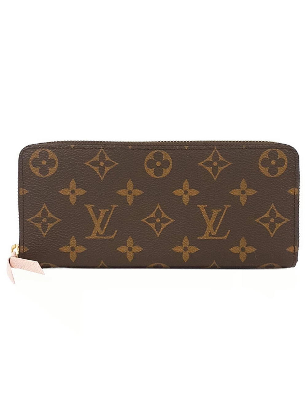 Louis Vuitton Monogram Portefeuille Clemence Round Zip Long Wallet